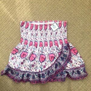 Alicia Bell ruffled mini skirt